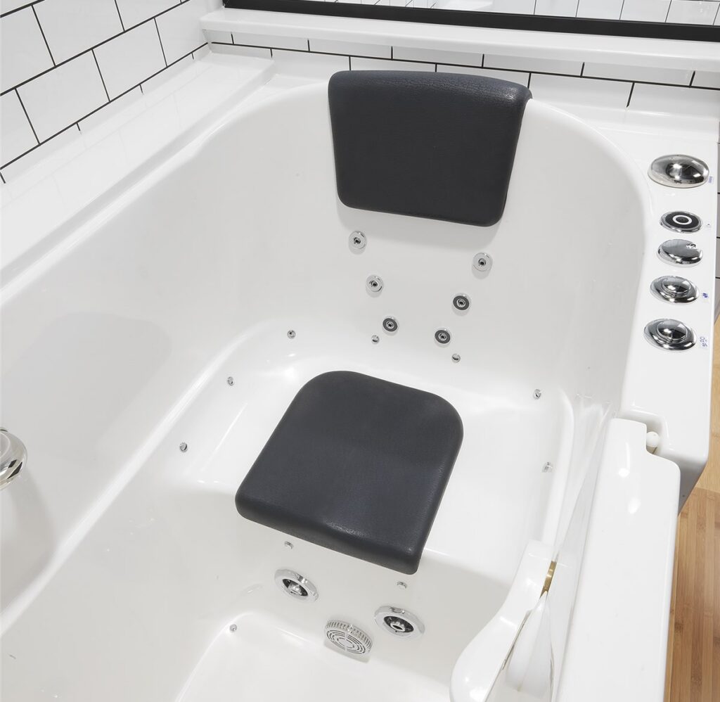 walk-in bath with added features