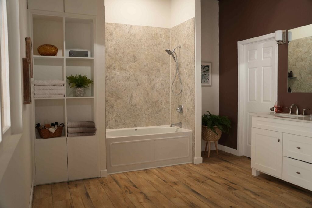 bathtub shower combo